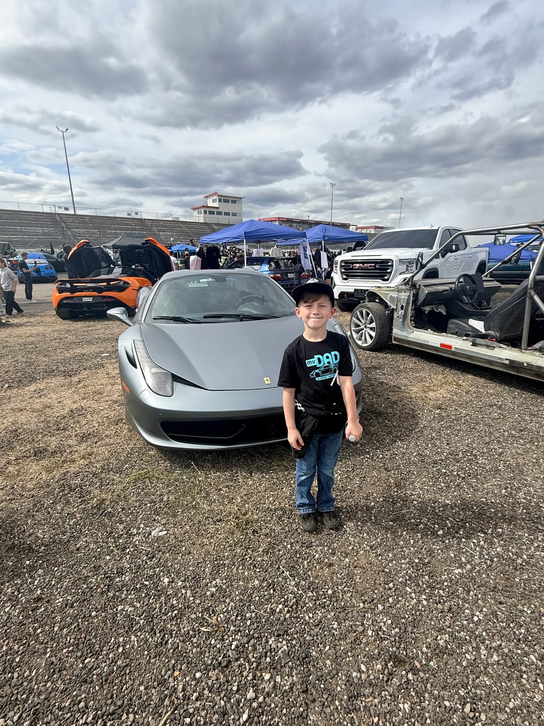 Customer photo review of 80Eighty® Youth FastDad Shirt