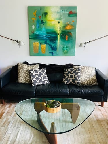 Customer review photo for Colorful Painting #CA376