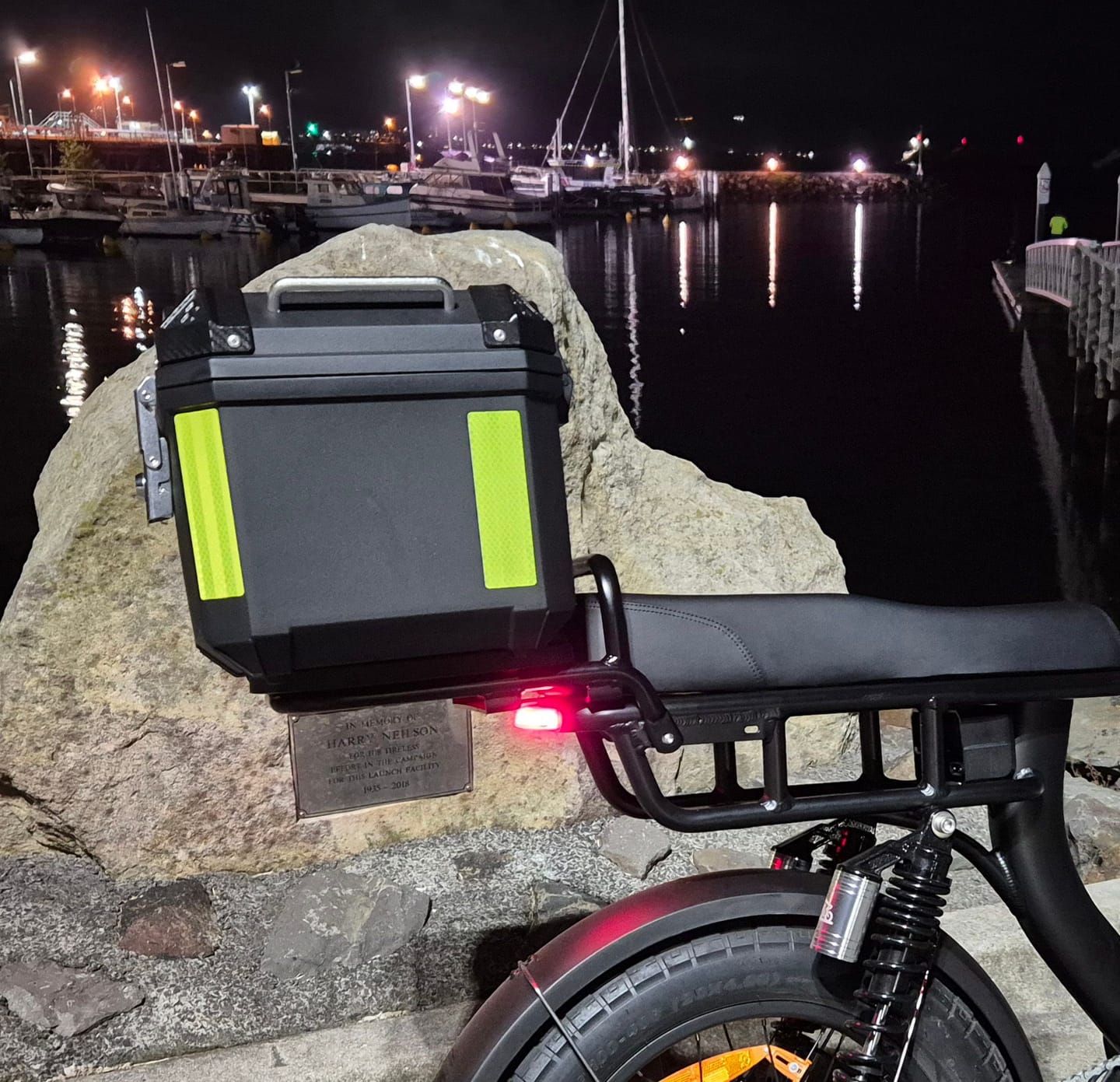 Customer photo review of Ebike Multifunctional Rear Trunk/Tail Box