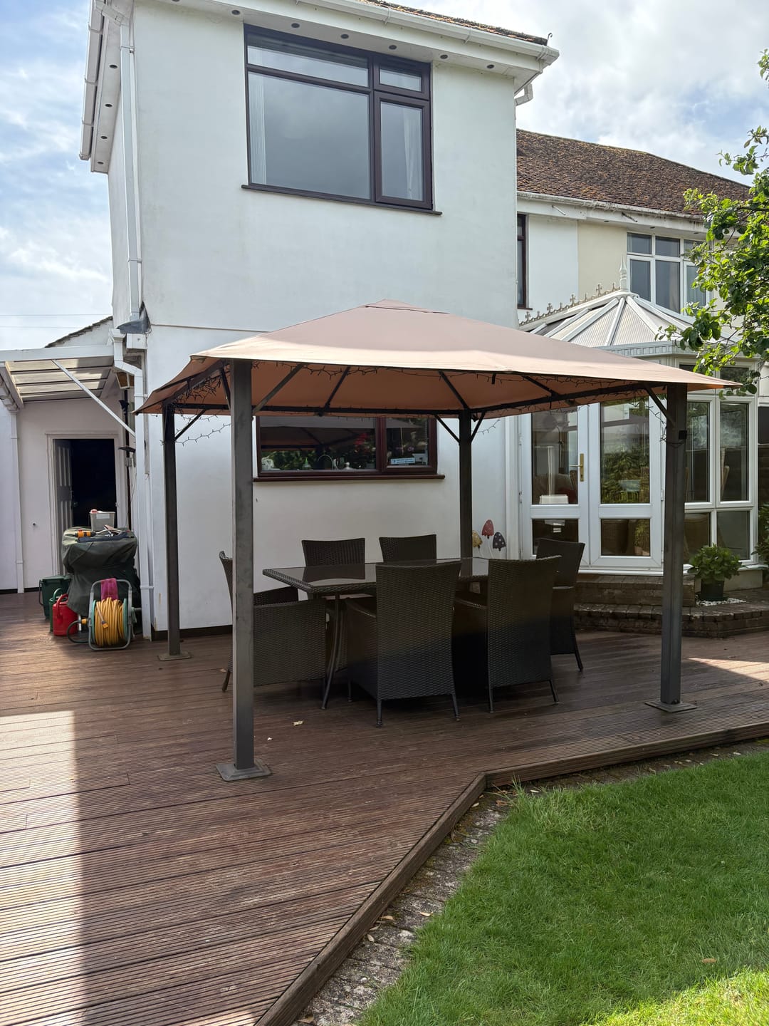 Customer photo review of Venice Gazebo Canopy