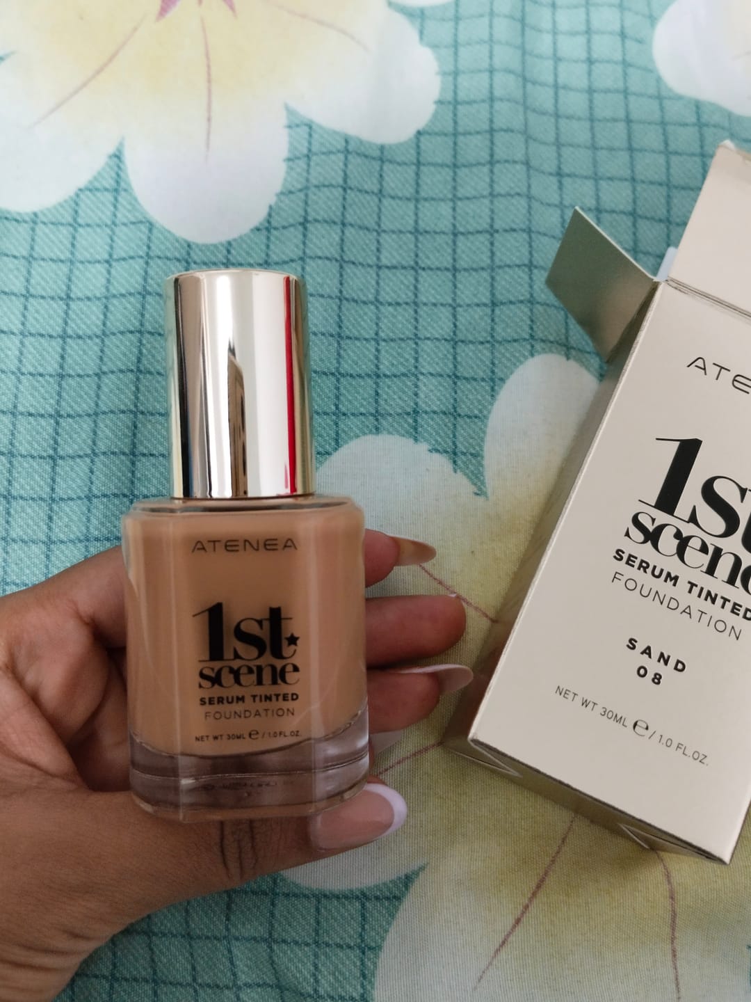 Customer photo review of TINTA DE MAQUILLAJE | SERUM TINTED