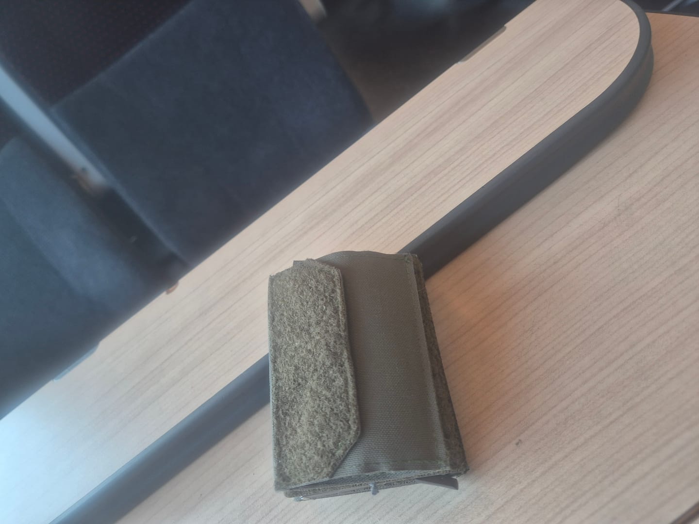 Customer photo review of Tactical Wallet MK2 - Steingrau Oliv
