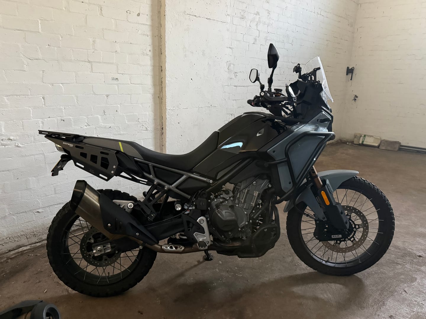 Customer photo review of CF450MT (Ibex 450) Luggage Rack