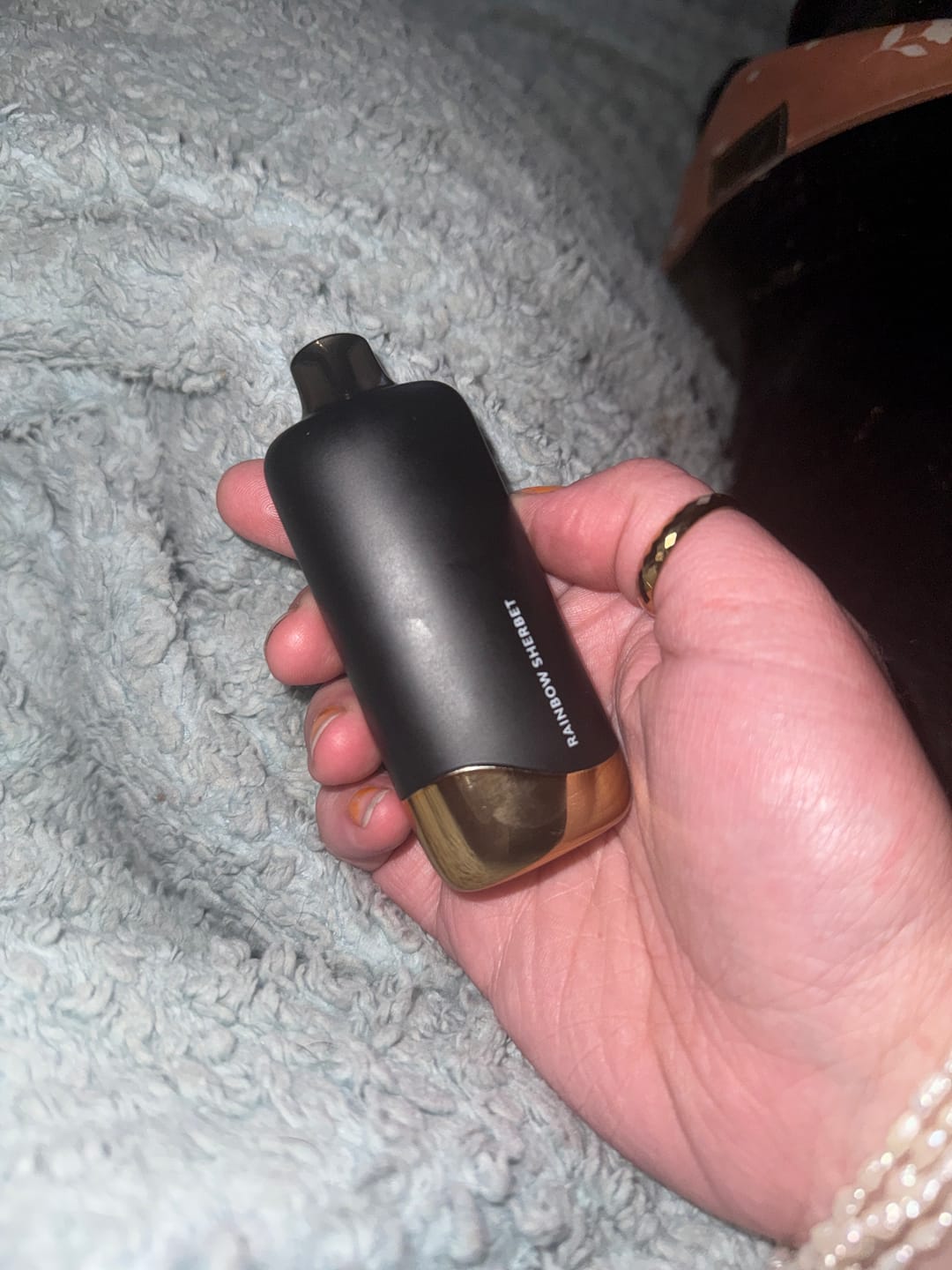 Customer photo review of Rainbow Sherbet CBD Vape