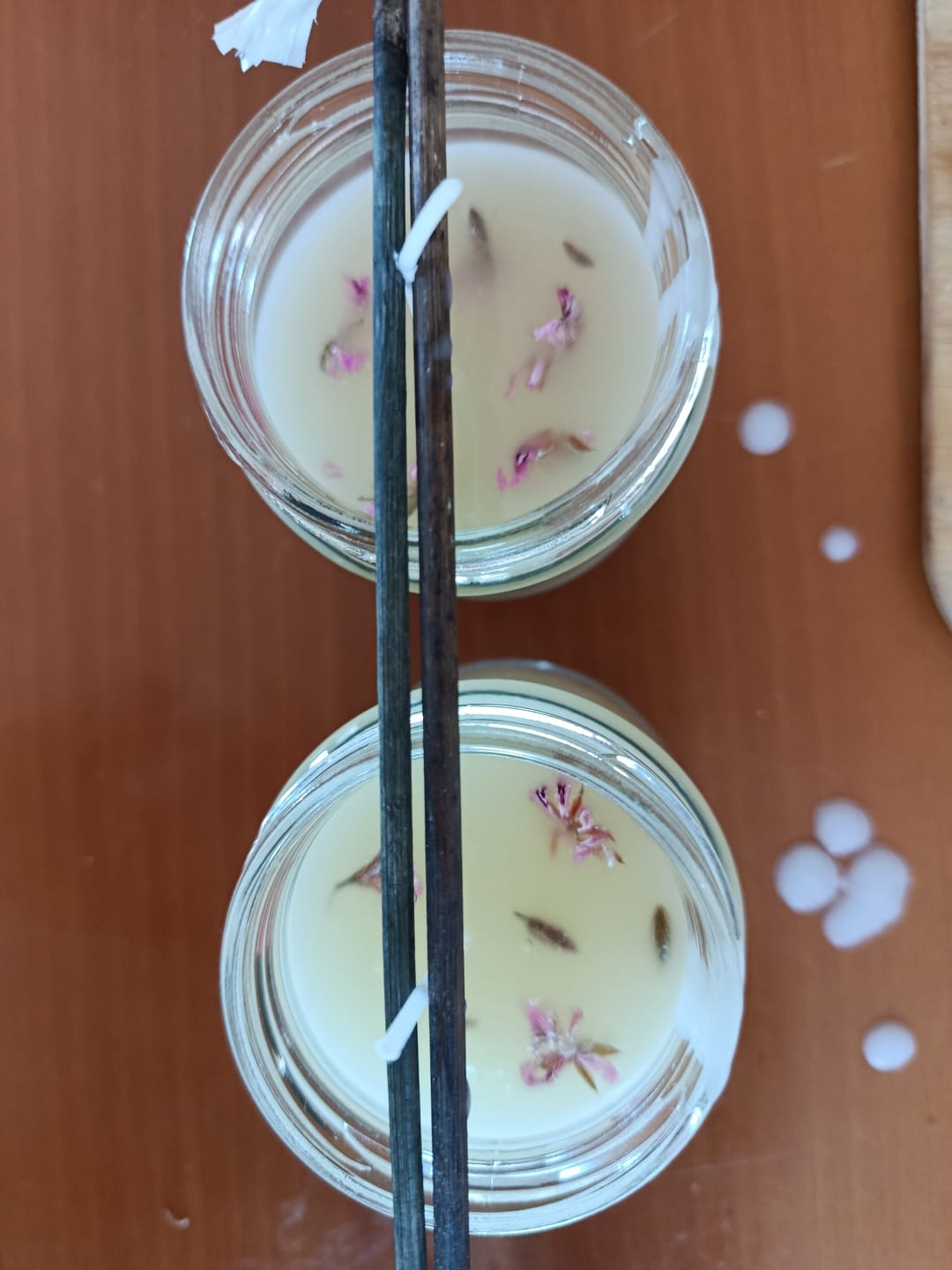 Customer photo review of Cera de Girasol para Velas en Vaso (BPF)