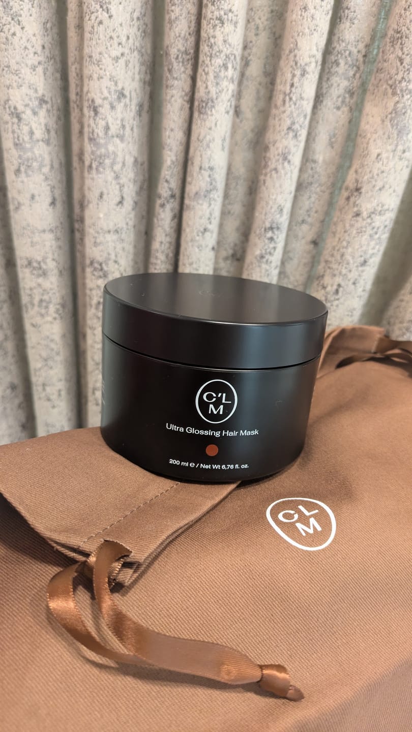 Customer photo review of Maitinamoji žvilgesio suteikianti plaukų kaukė 200ml