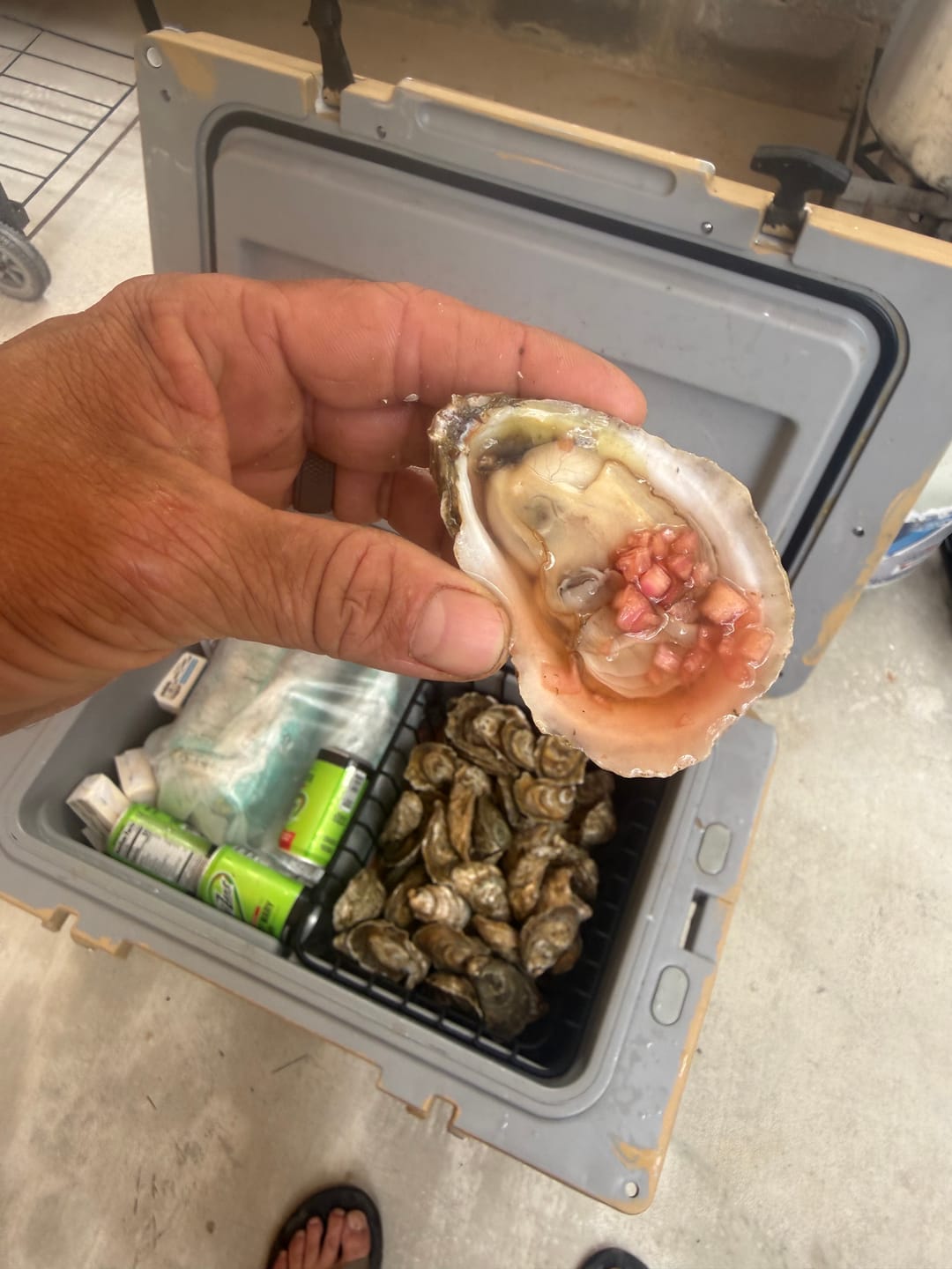 Customer photo review of Island Seaduction Oysters