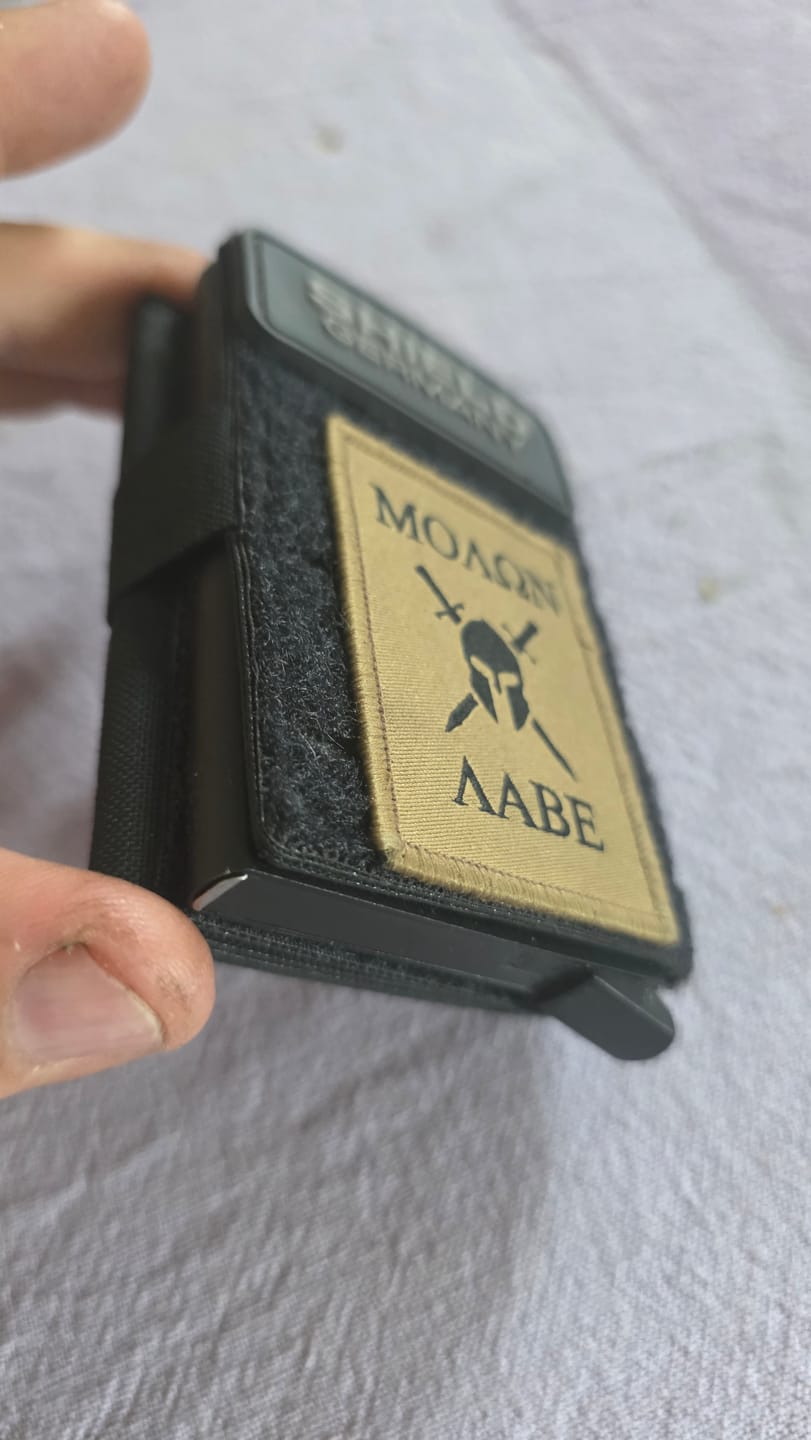 Customer photo review of Tactical Wallet MK2 - Schwarz