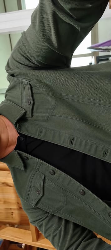 Customer photo review of Heritage Casual Jacket - Cross & Crown