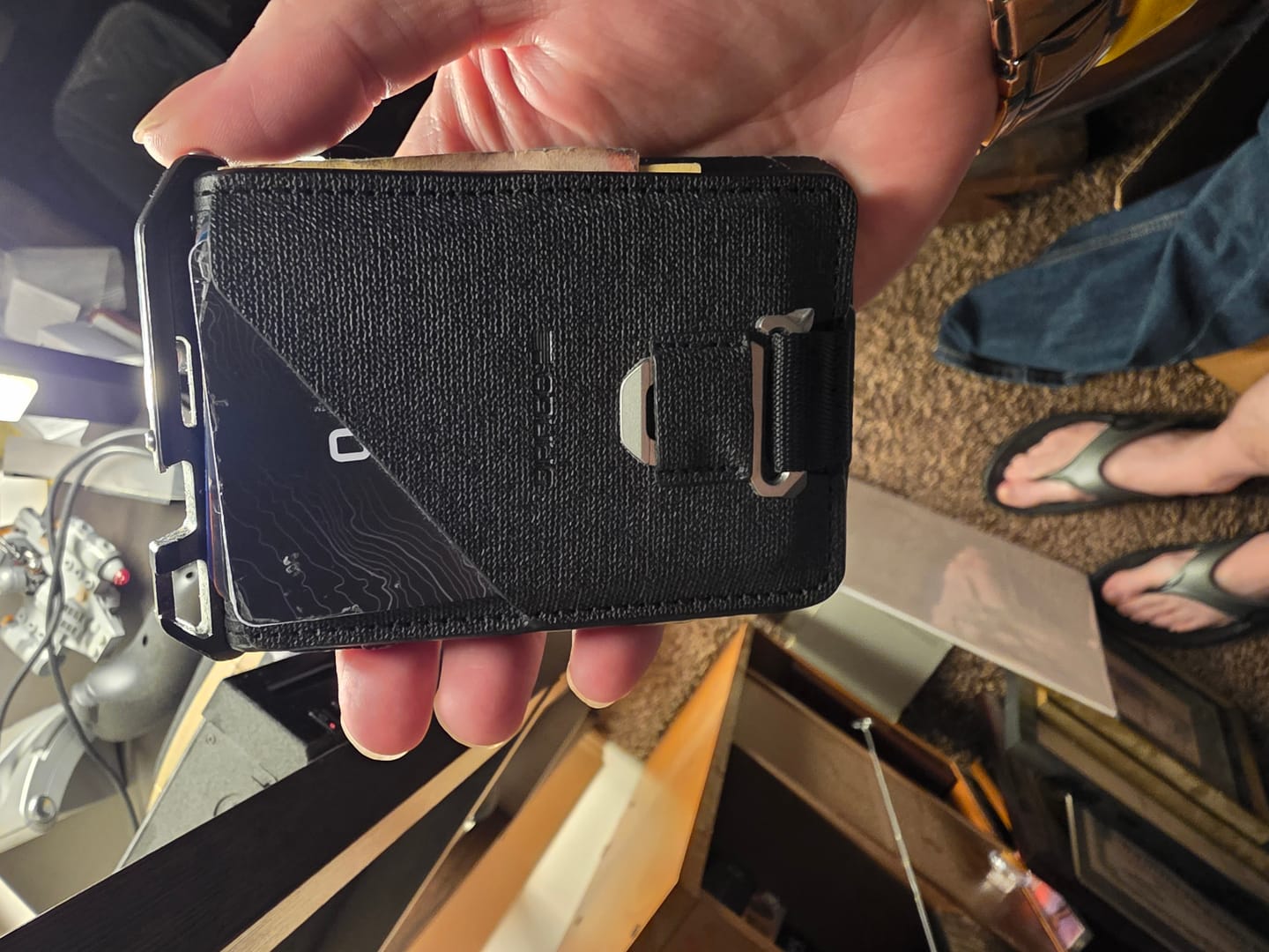 Customer photo review of M1 Maverick™ 4 Pocket Bifold DTEX with MT01 Clasp/Multi-Tool