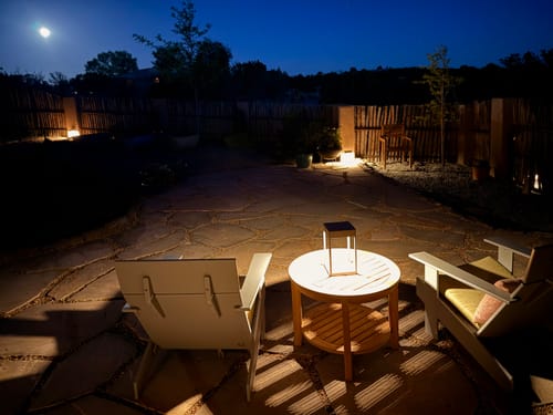 Customer photo review of Luxury Metal Solar Lantern