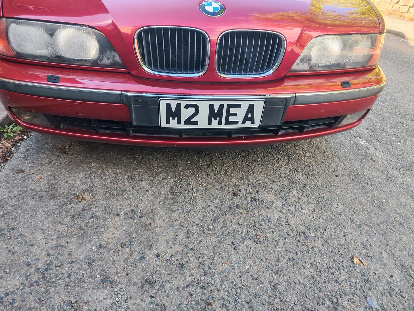 Customer photo review of Metal Pressed Number Plate, 5-Digit – 360mm x 111mm