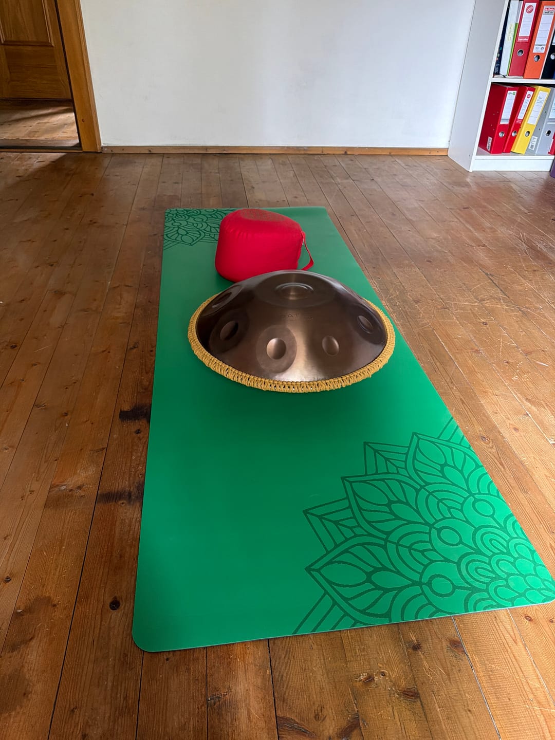 Customer photo review of Yogamatte Ultra-Grip "Grün"