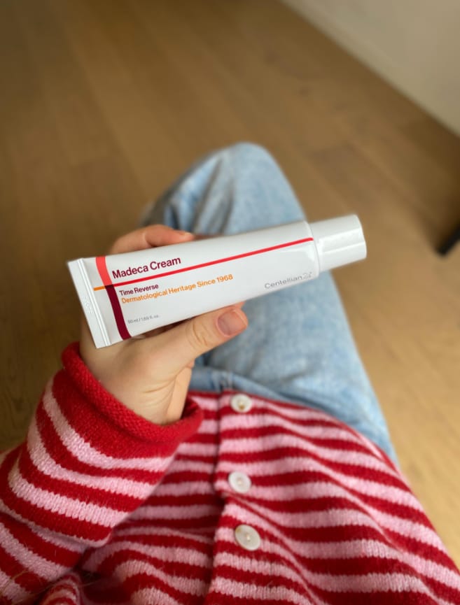 Customer photo review of Ādu nostiprinošs krēms Centellian24 Madeca Cream Time Reverse Season