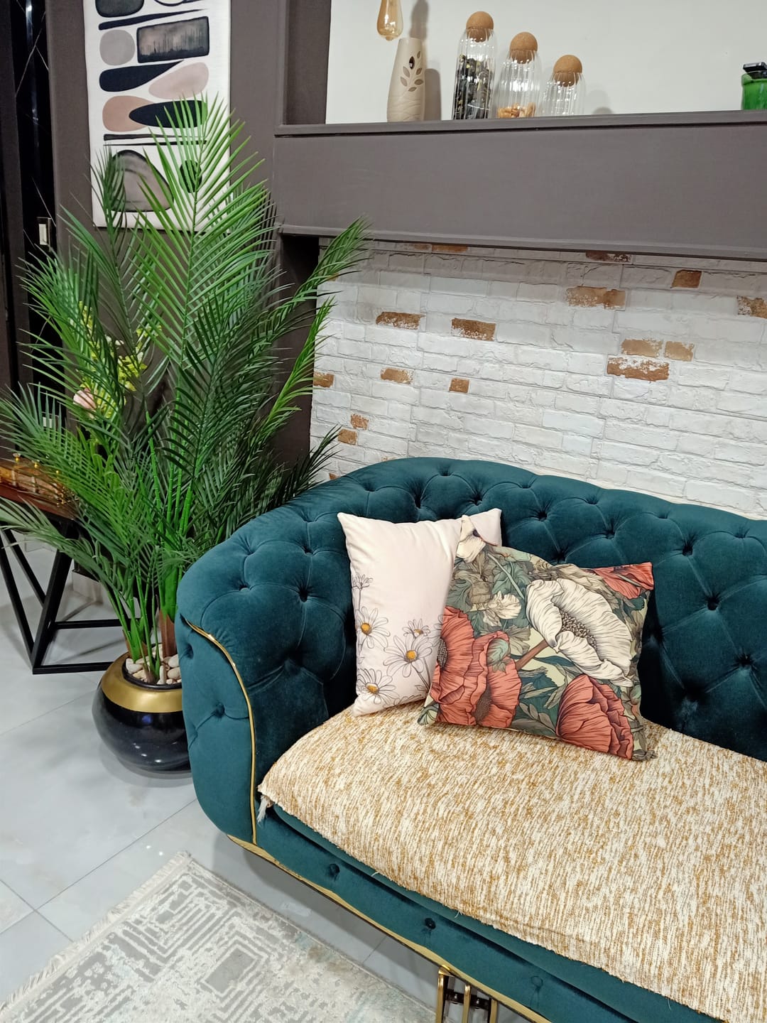Customer photo review of EveryDay Set (4Cushions Cover + 1 Runner)