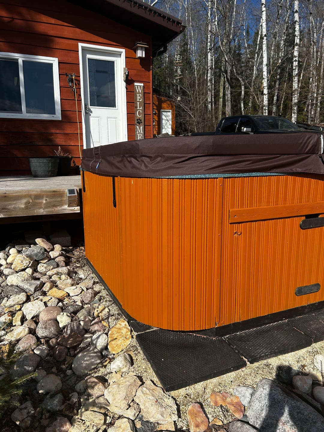 Customer photo review of AquaTEX™ Performance Fabric
