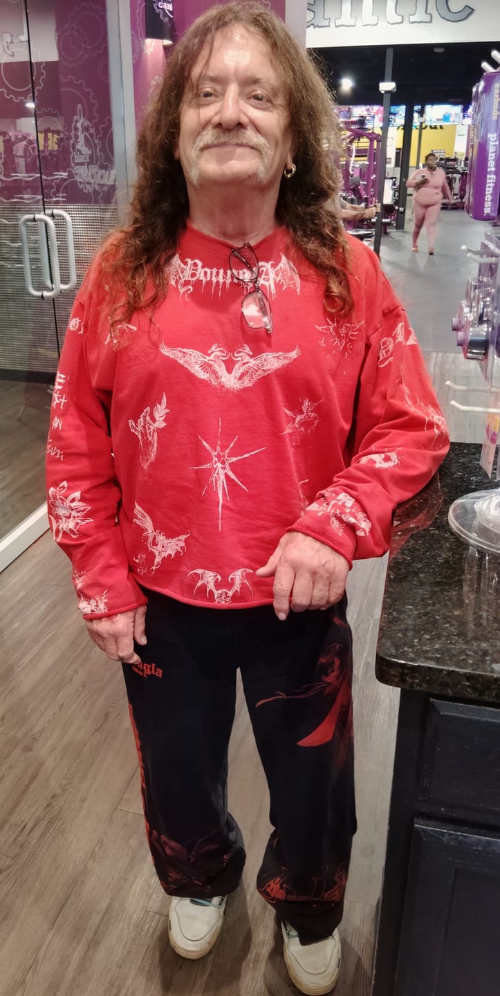 Customer photo review of 2128 - AOT©  x YLA Baggy Joggers