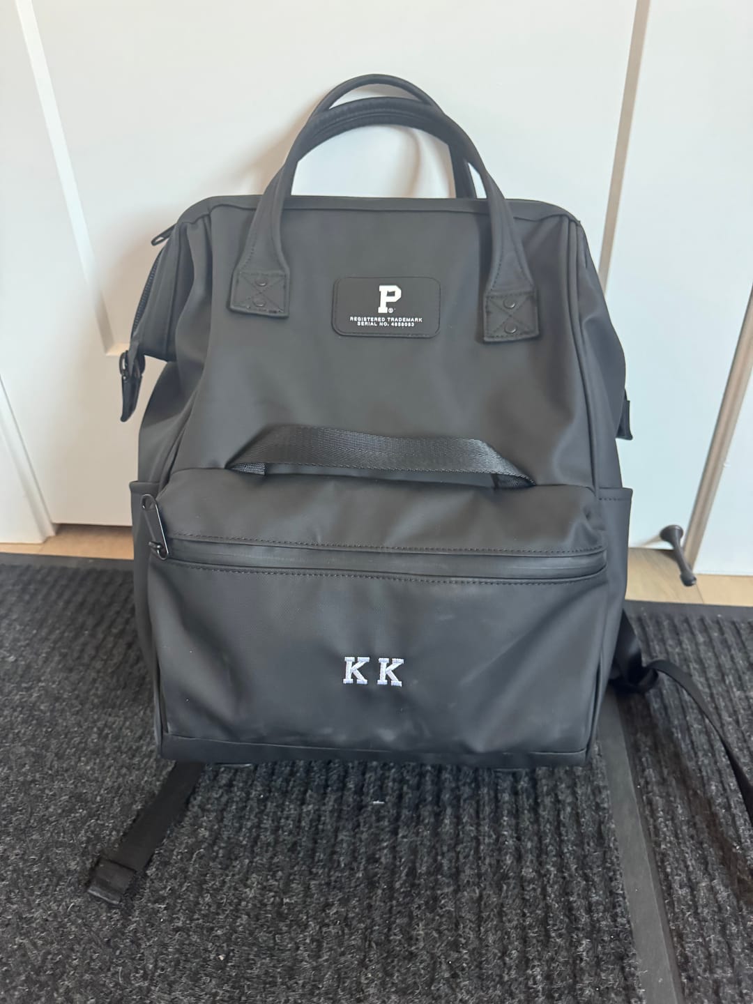 Customer photo review of Personalized Cascade Backpack - Standard