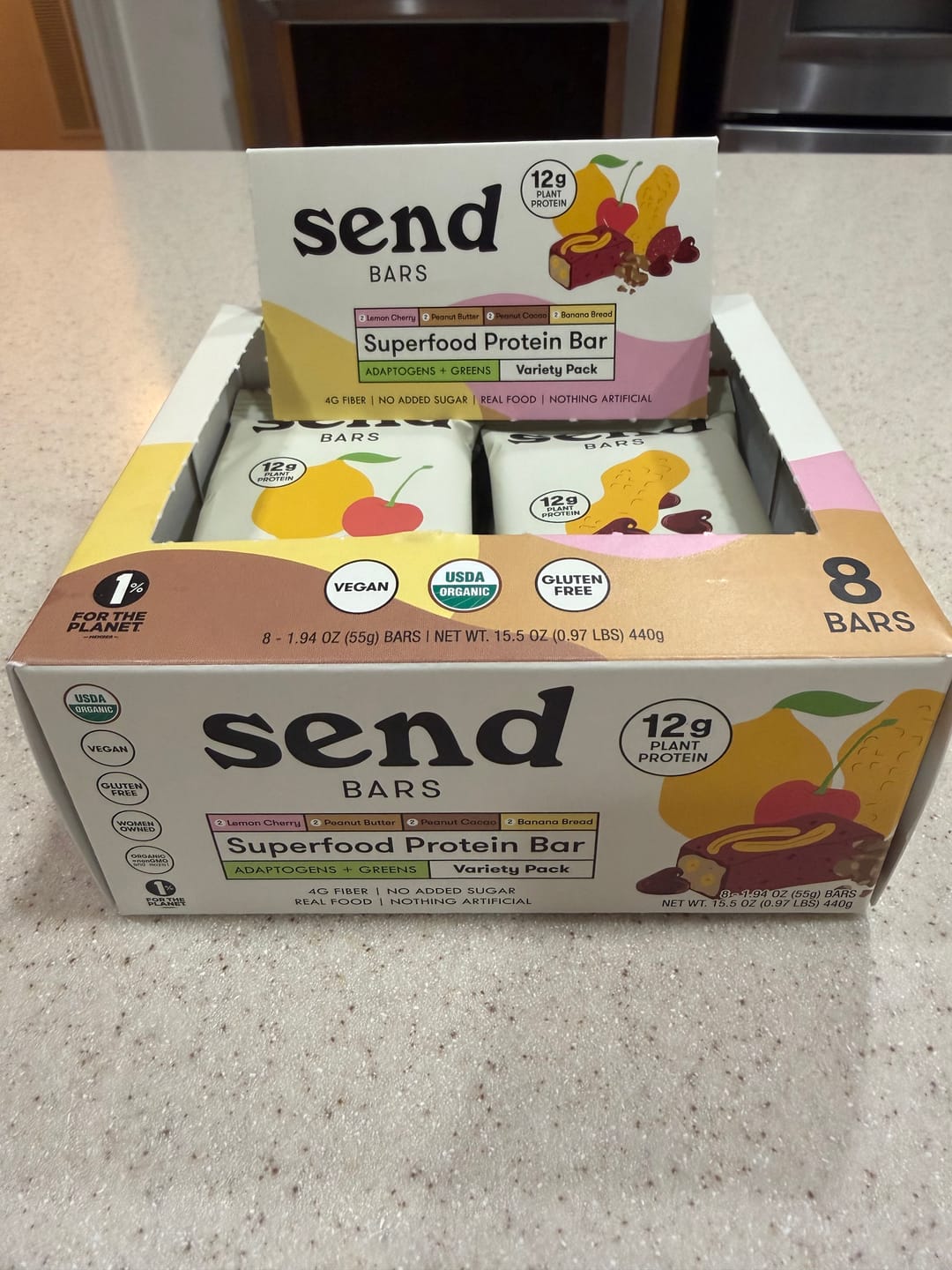 Customer photo review of Organic Banana Bread
