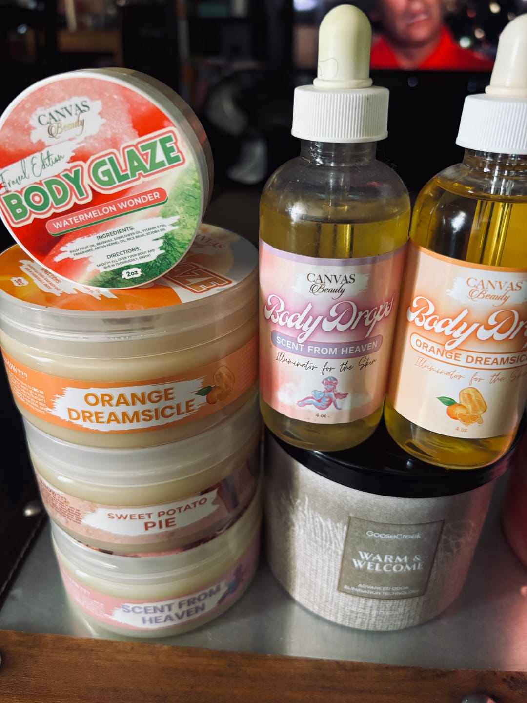 Customer photo review of (NEW) TRAVEL GLAZE: WATERMELON WONDER