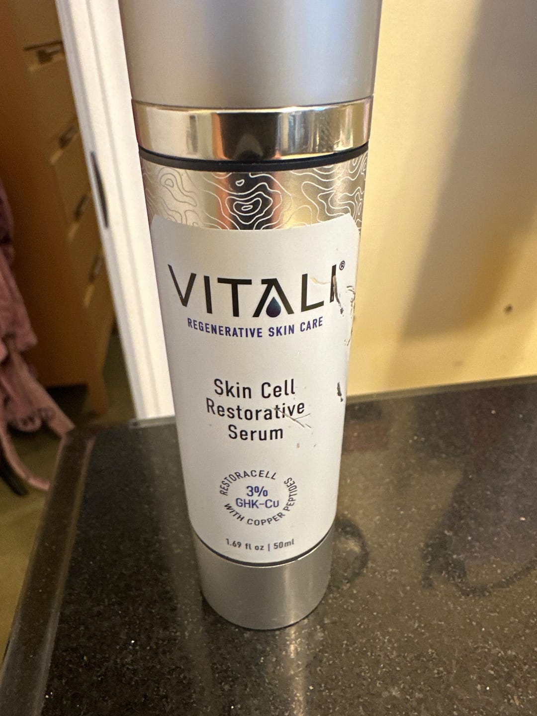 Customer photo review of 3% GHK-Cu Skin Cell Restorative Serum (50% More GHK-Cu)