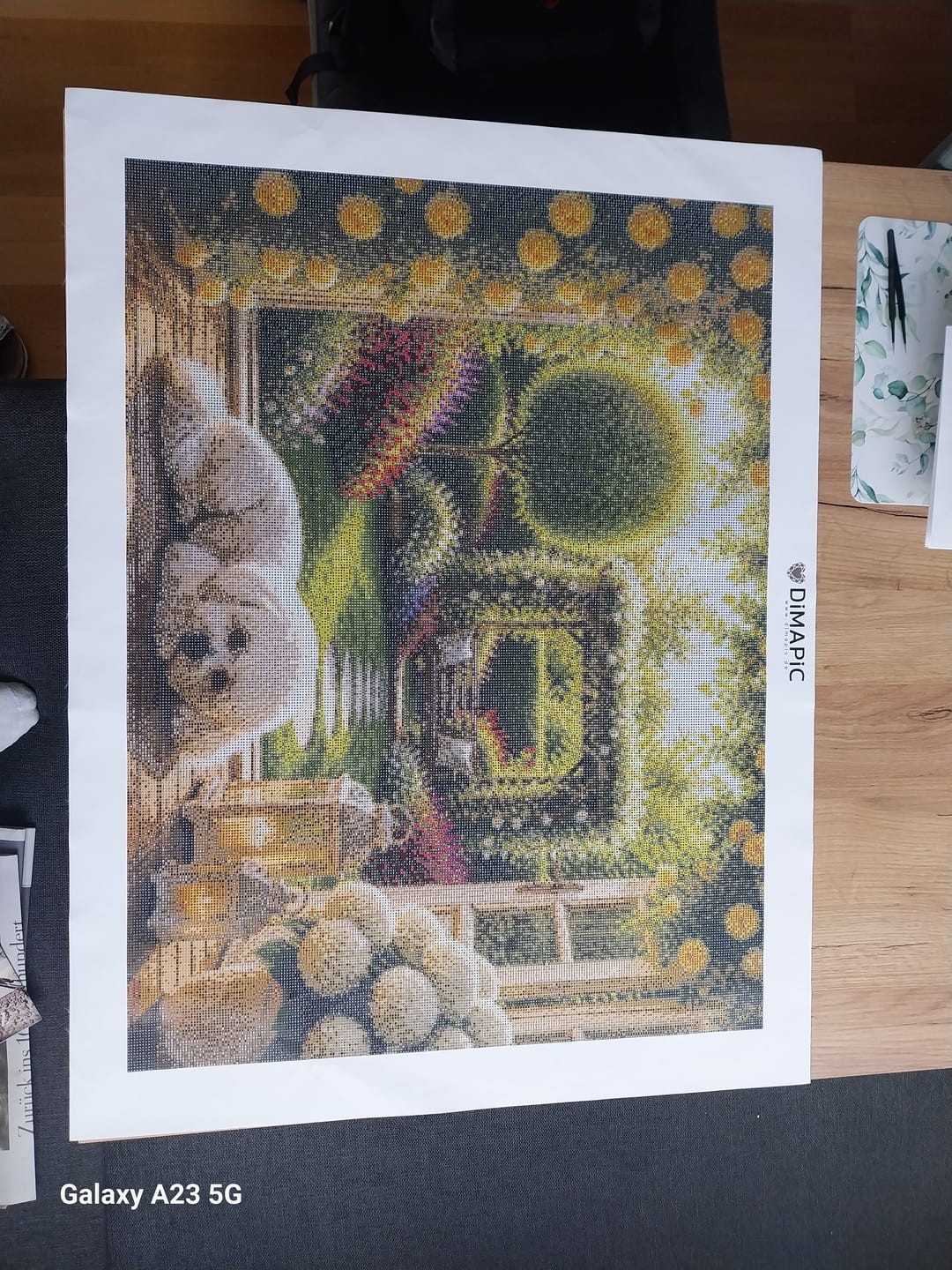 Customer photo review of Personalisiertes Diamond Painting mit eigenem Bild
