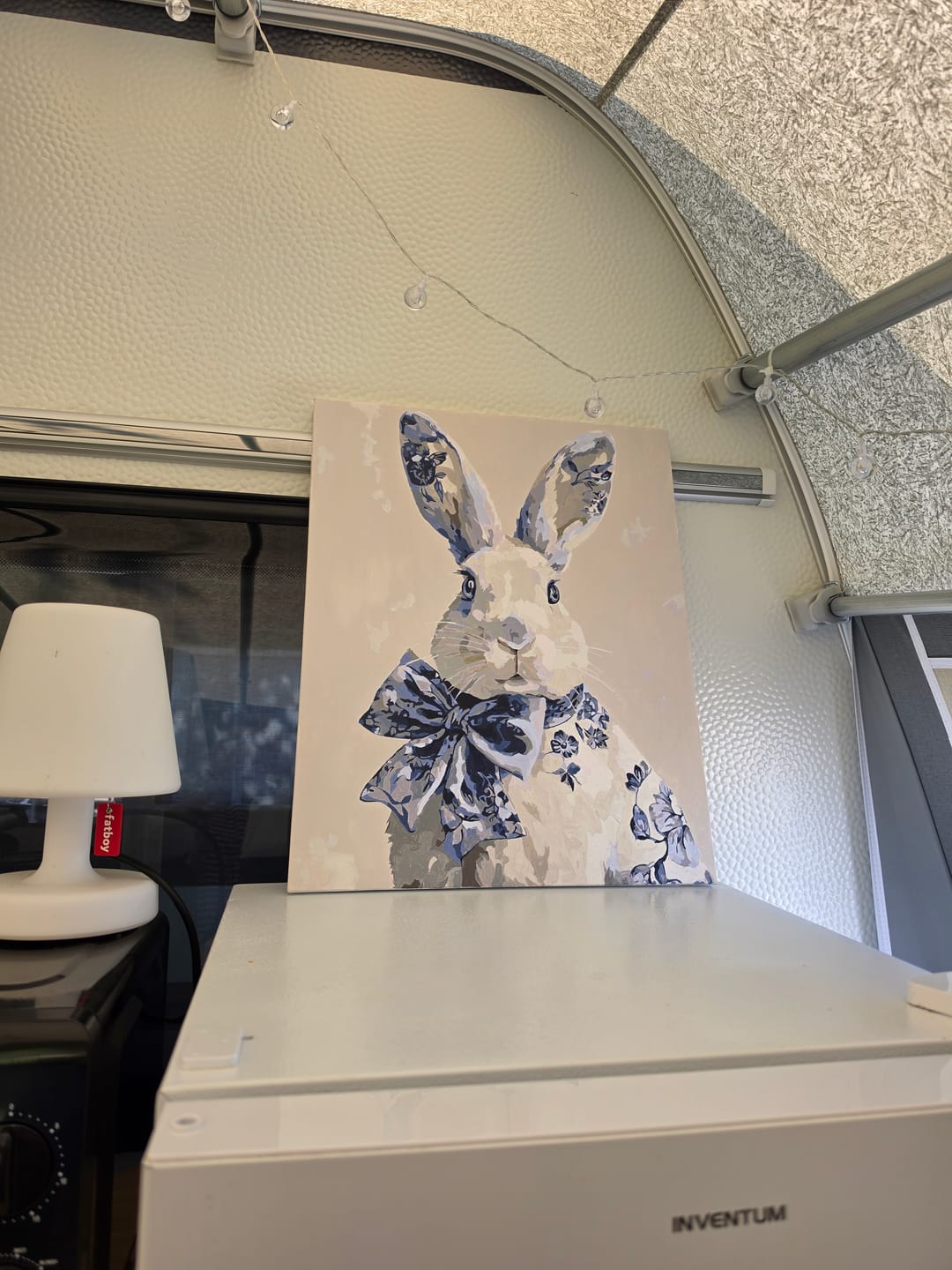 Customer photo review of Delfts blauw konijn