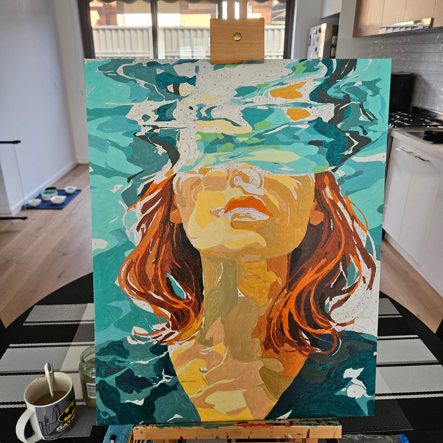 Customer photo review of Under Pt. 3 | Paint by Number