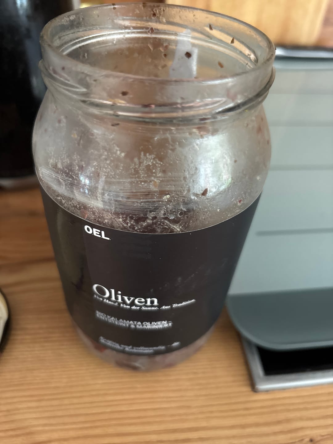 Customer photo review of OELiven Kalamata 170 g - Bio Kalamata Oliven mit Kräutern