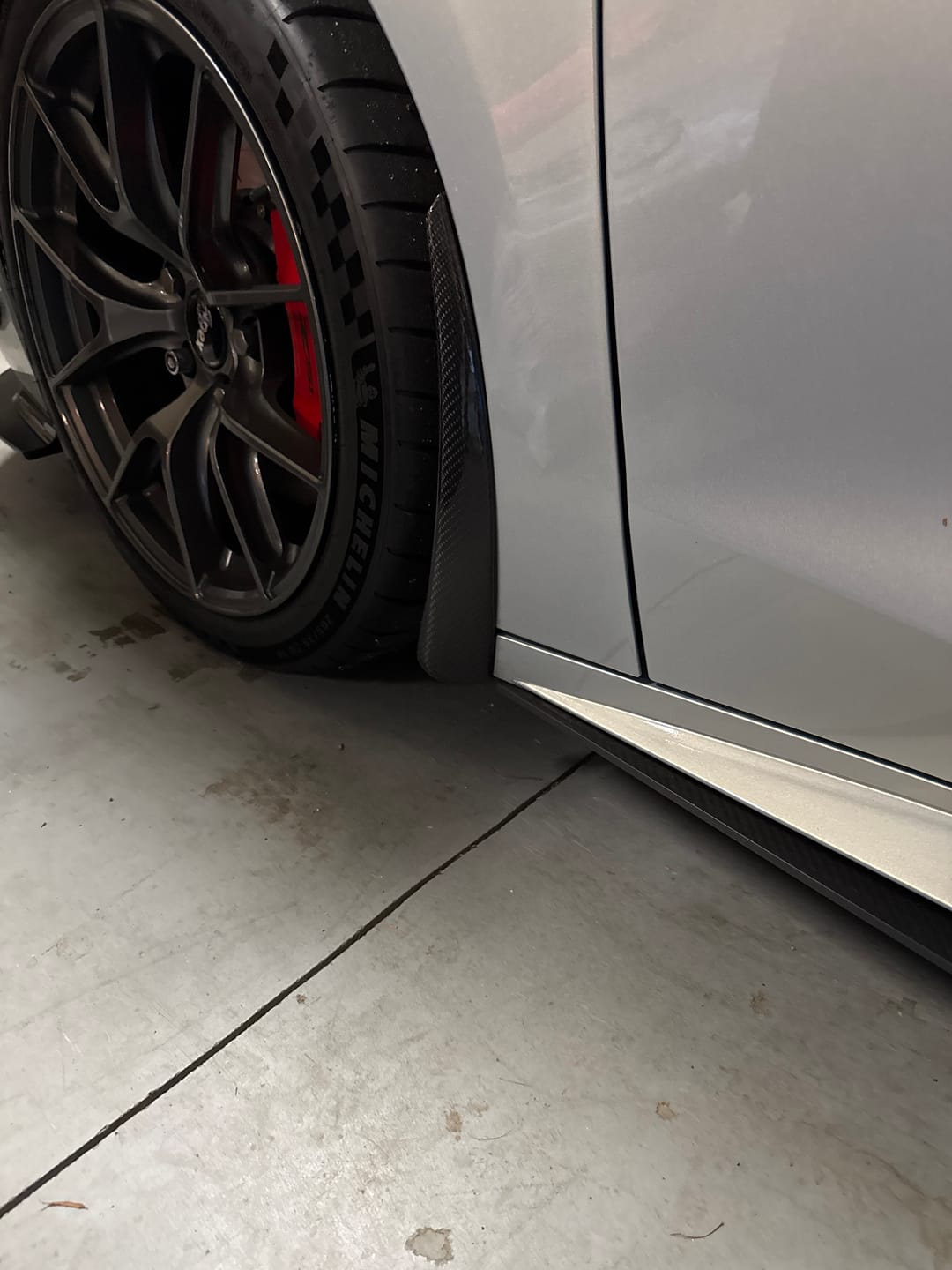 Customer photo review of Corvette C8 Stingray XL Extended Splash Guard