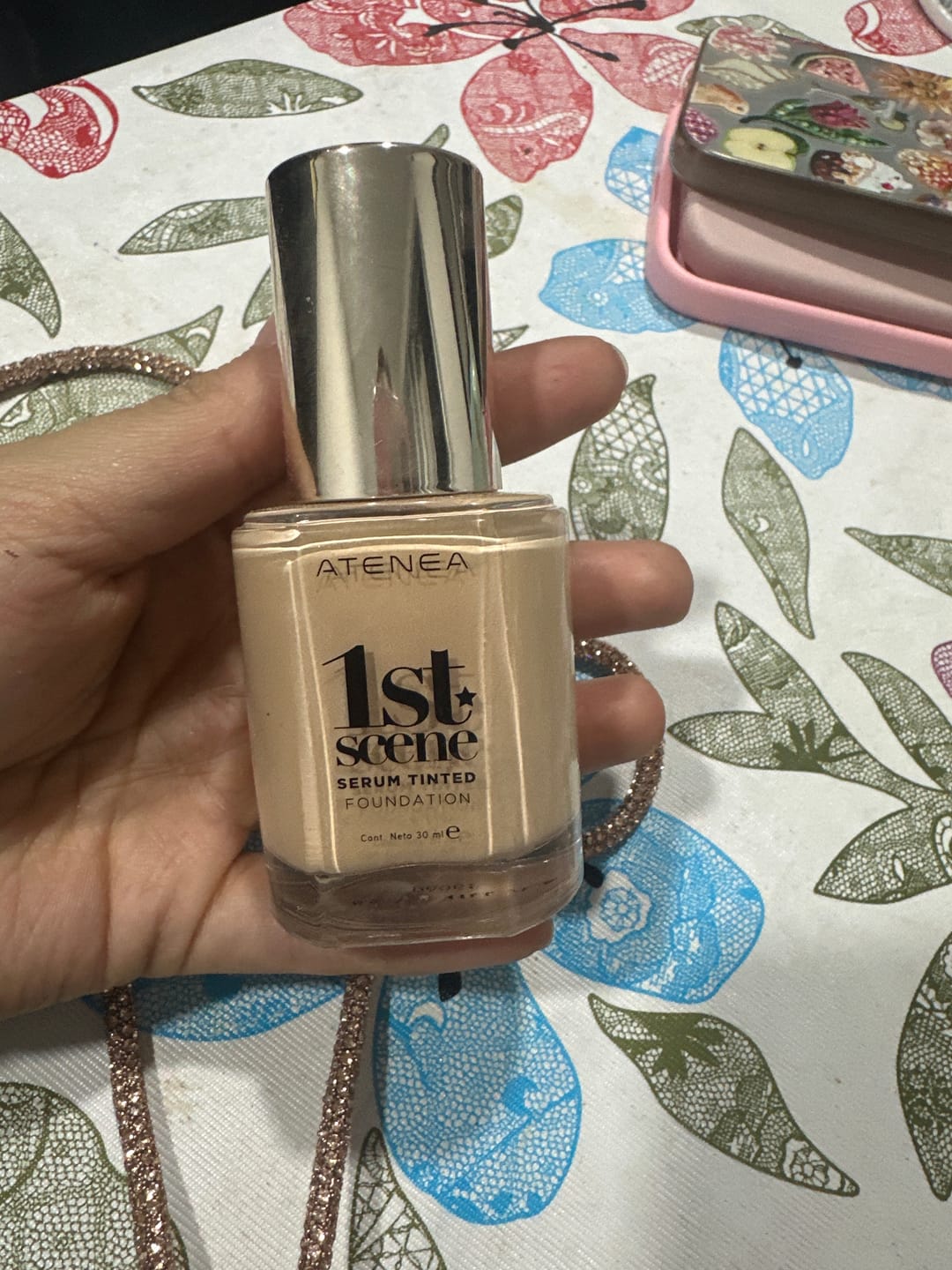 Customer photo review of TINTA DE MAQUILLAJE | SERUM TINTED