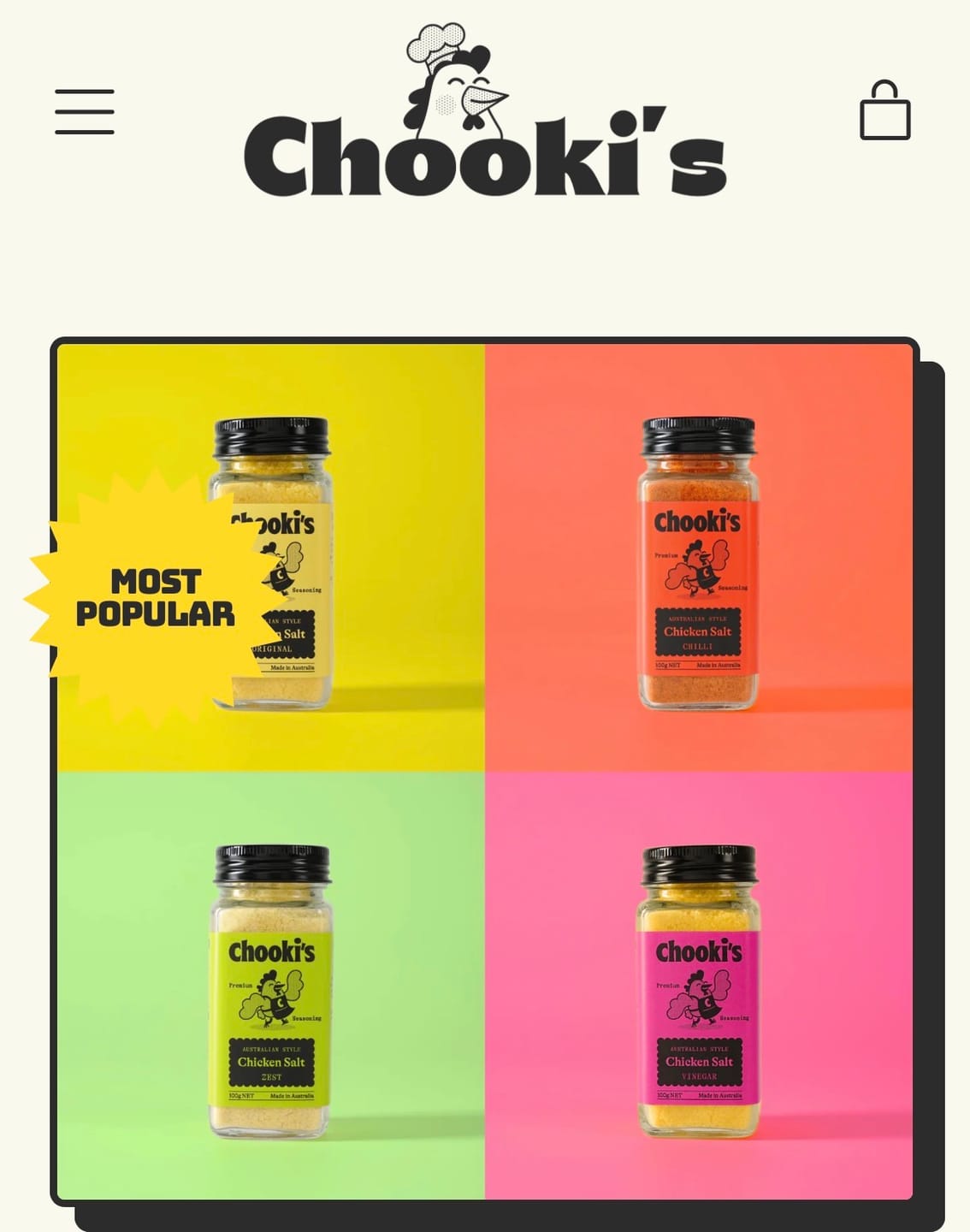 Customer photo review of Chooki's Original Chicken Salt 100g