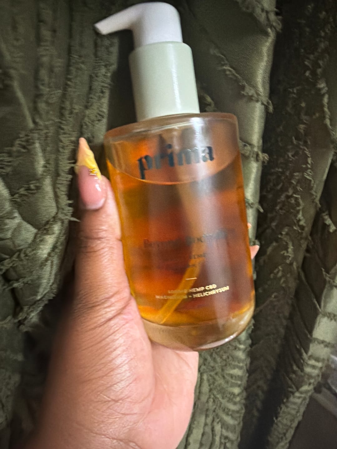 Customer photo review of Beyond Body Oil | Lightweight, Nutrient-Dense Oil for Skin and Body