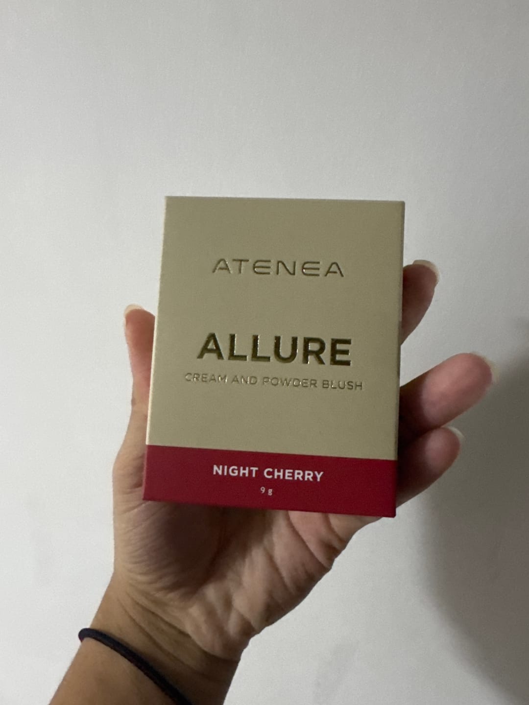 Customer photo review of RUBOR EN DÚO ALLURE CREMA Y POLVO COMPACTO