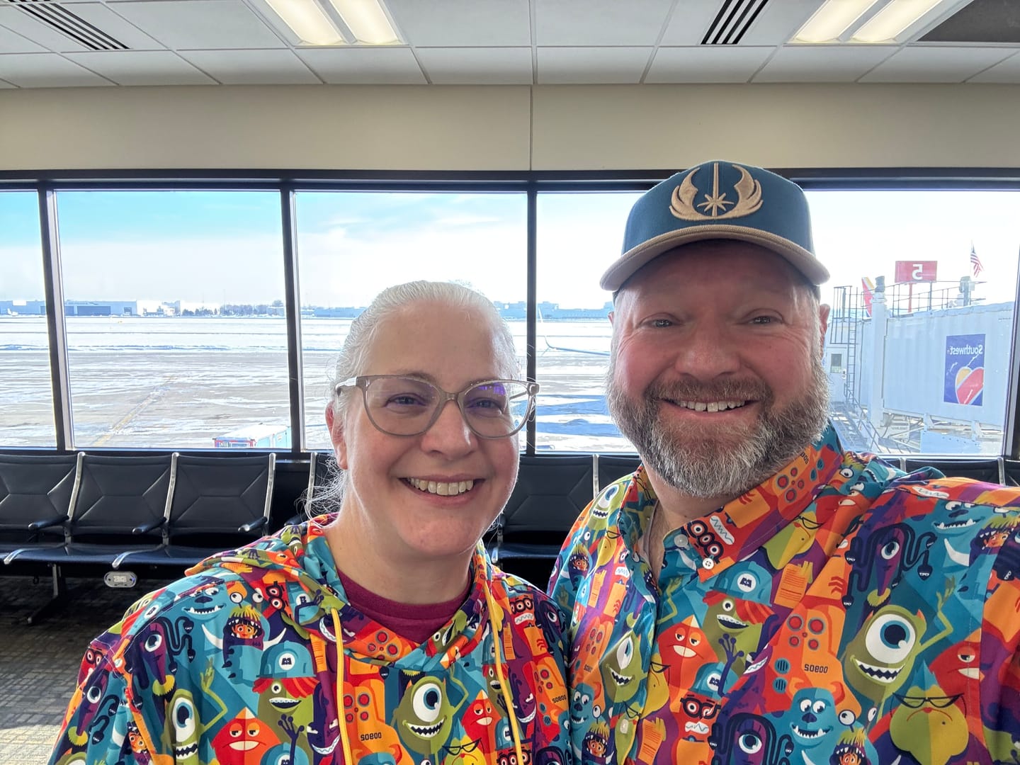Customer photo review of Disney and Pixar Monsters, Inc. "The Scare Floor" – Performance Hoodie
