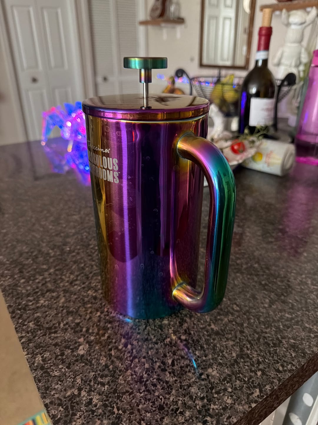 Customer photo review of Teeccino Insulated French Press