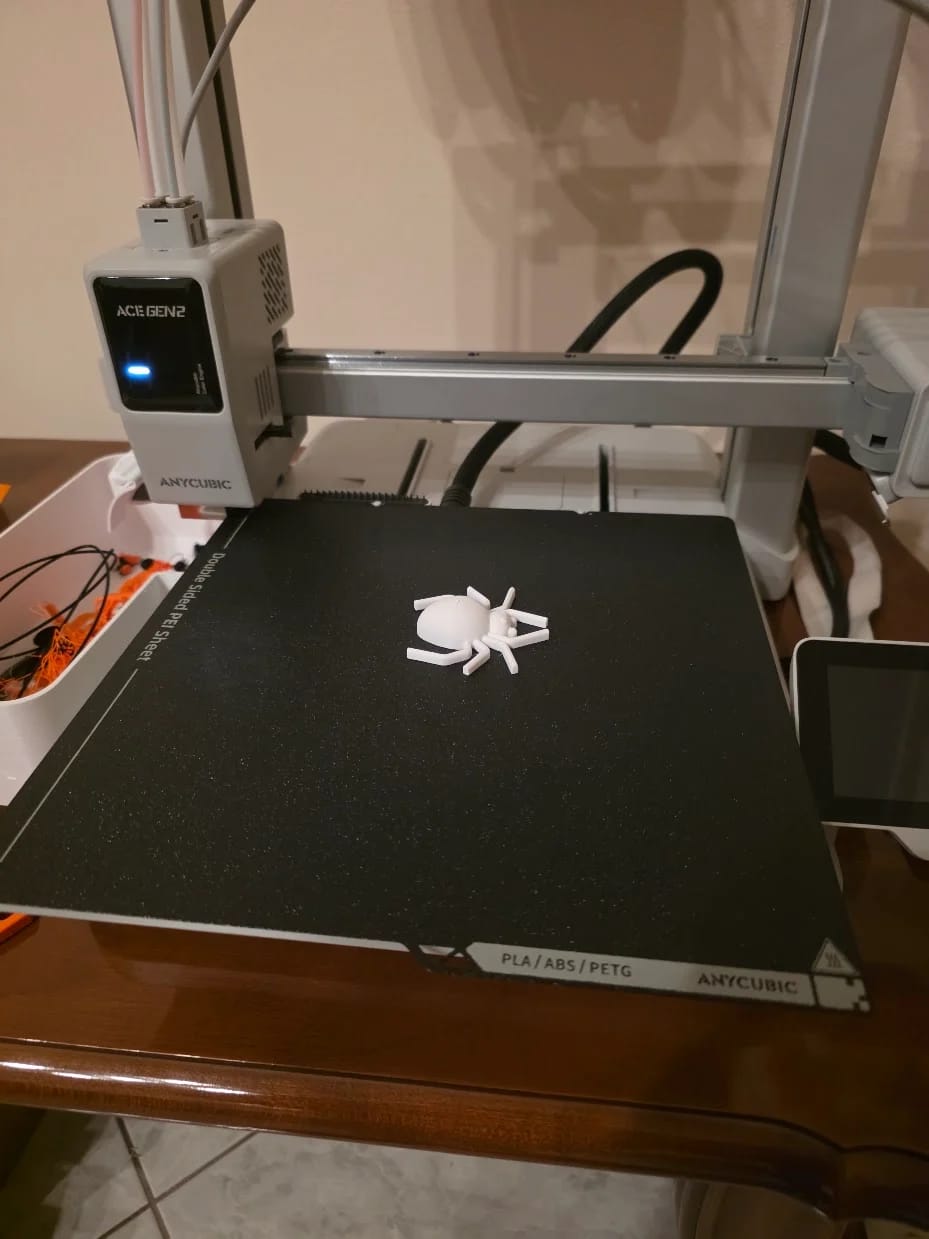 Customer photo review of Anycubic Kobra X 4-Color Built-in 3D Printer, Perfect First Layer, Quiet Printing, Stable Printing, Easy to Use for Beginners