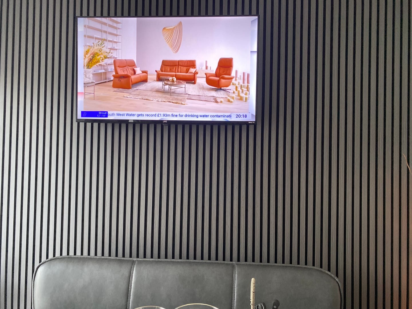 Customer photo review of Premium Acoustic Wall Panels - Light Grey