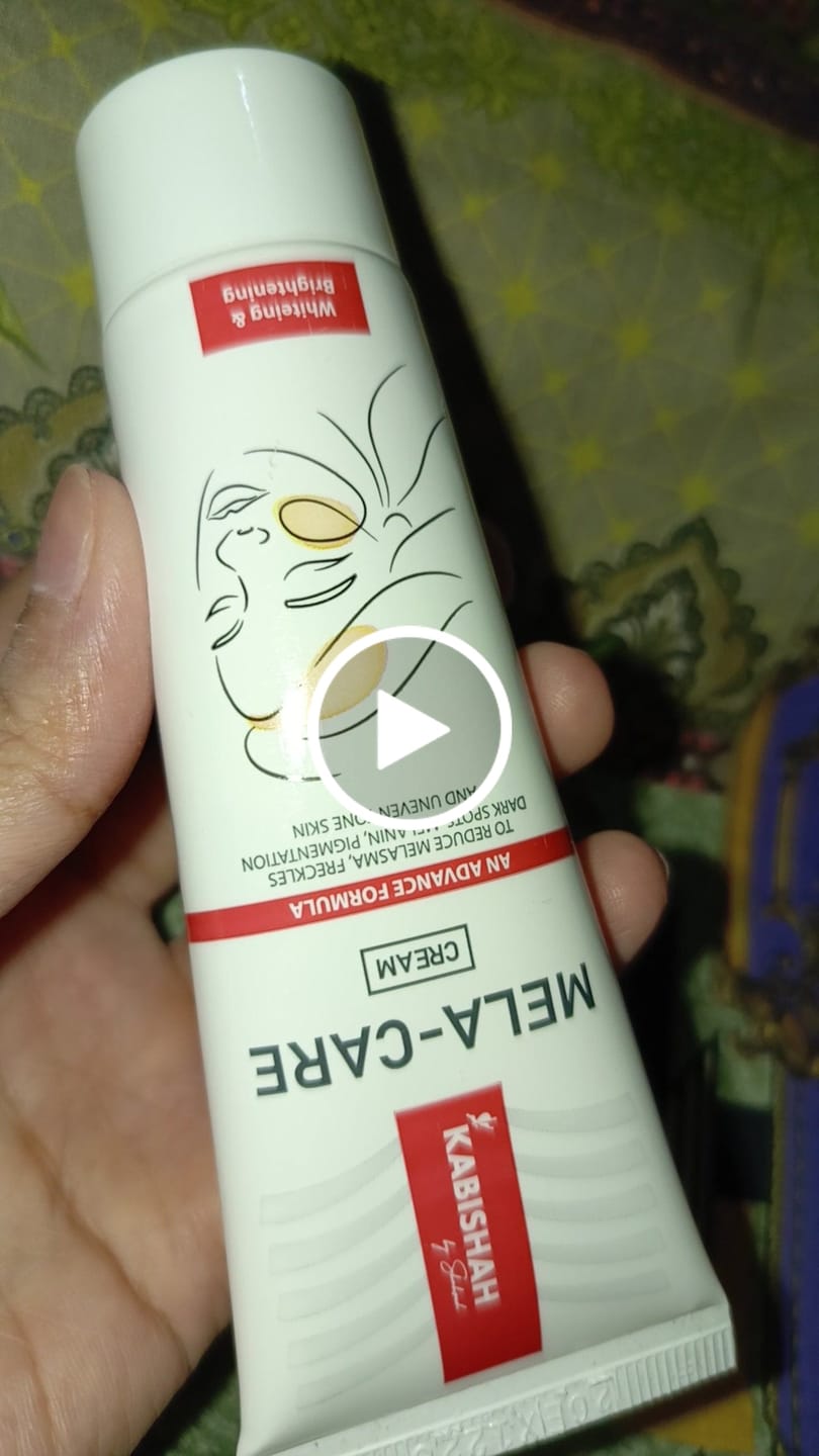Customer video review of Mela Care Advanced Brightening Cream