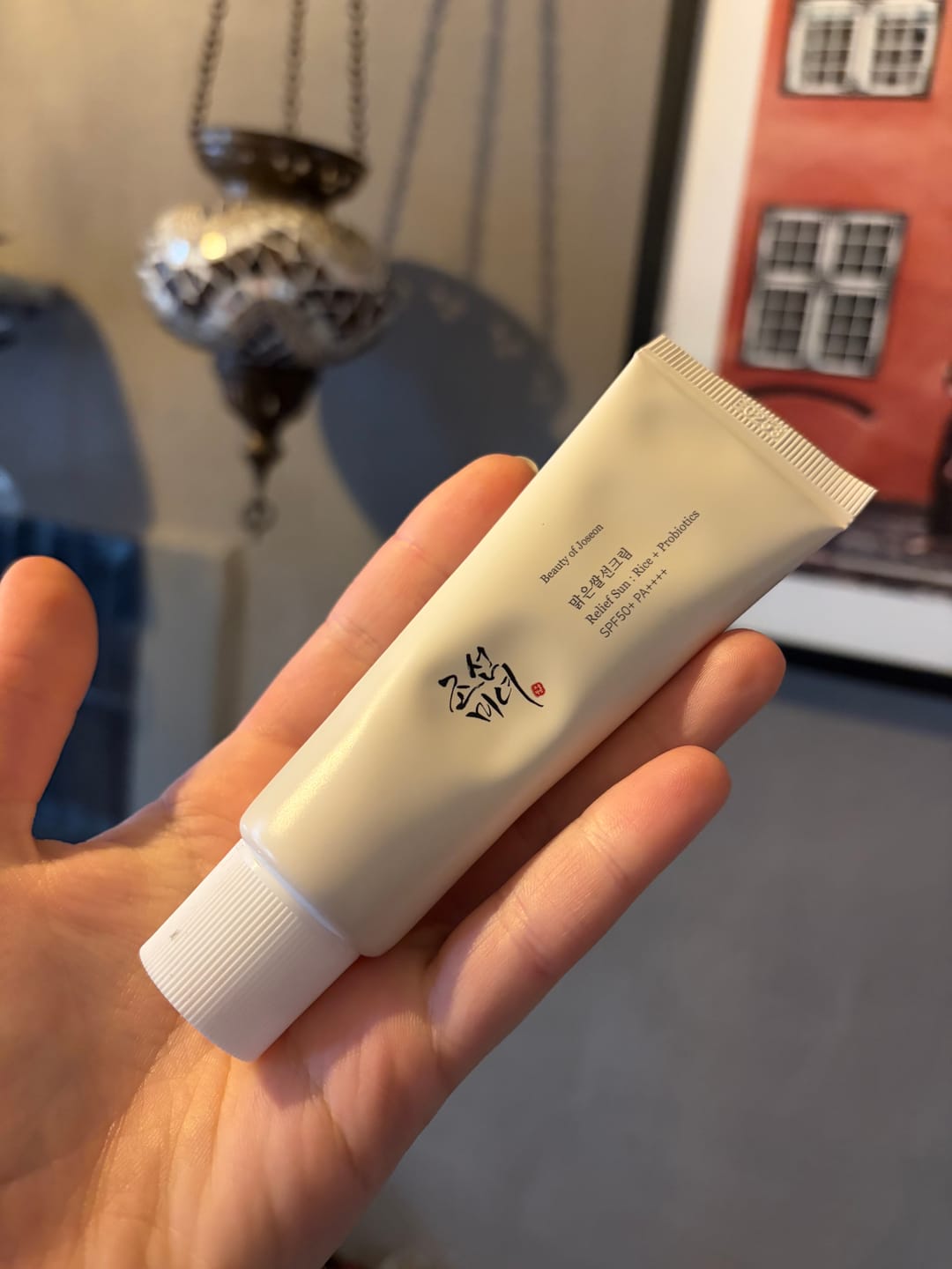Customer photo review of Saules aizsargkrēms ar probiotiķiem Beauty of Joseon Relief Sun Rice Probiotics SPF50