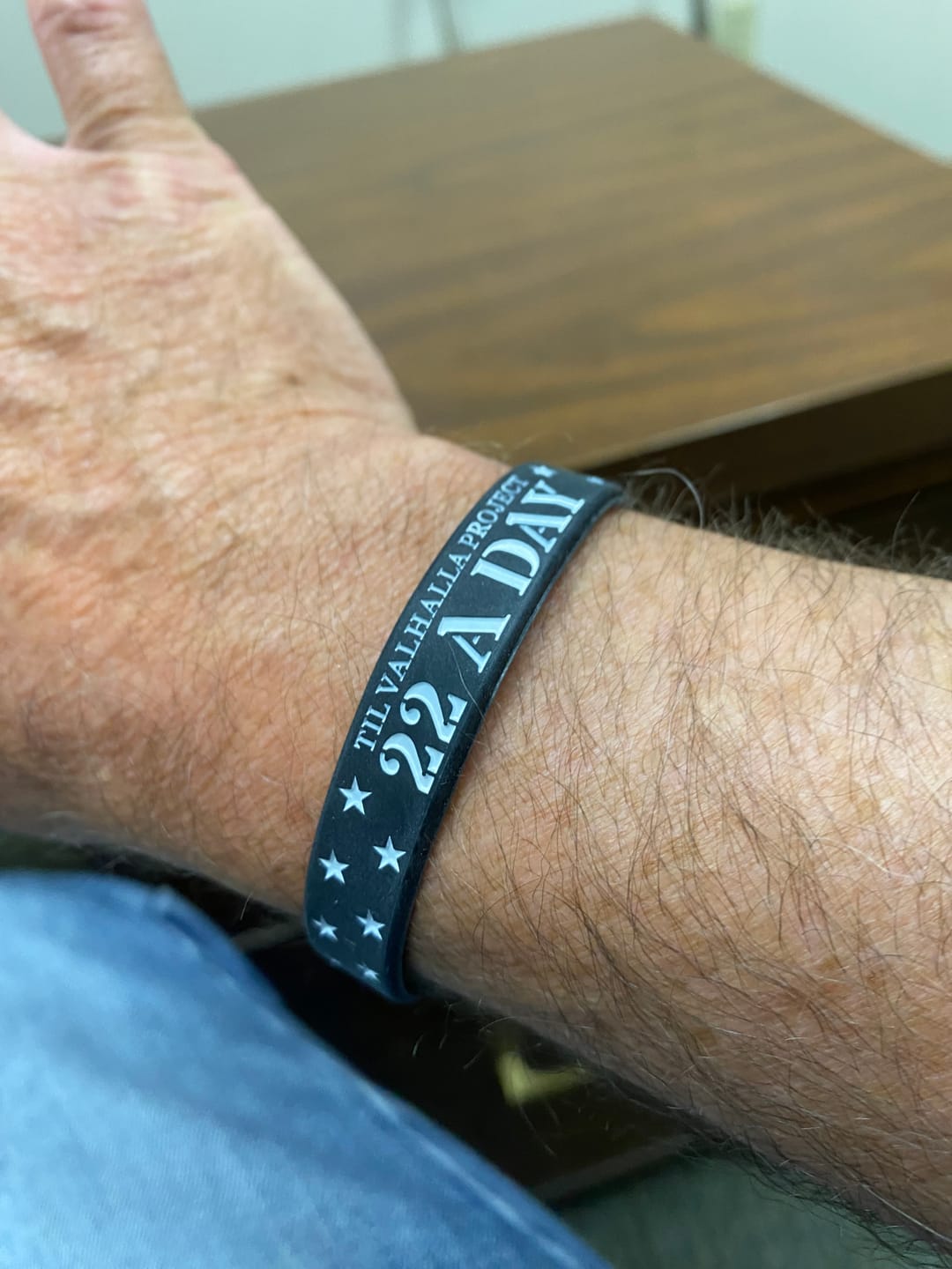 Customer photo review of 22 A Day - Silicone Bracelet