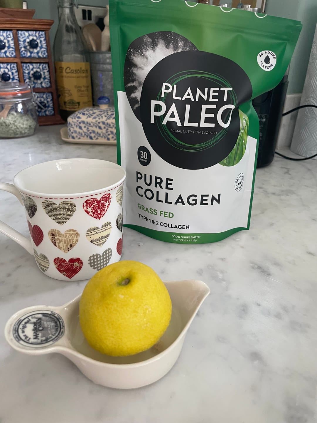 Customer photo review of Pure Collagen Powder