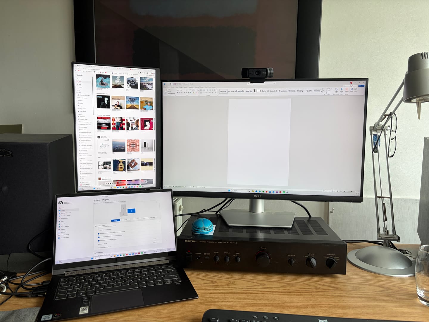 Customer photo review of 16” Portable Monitor + Stand