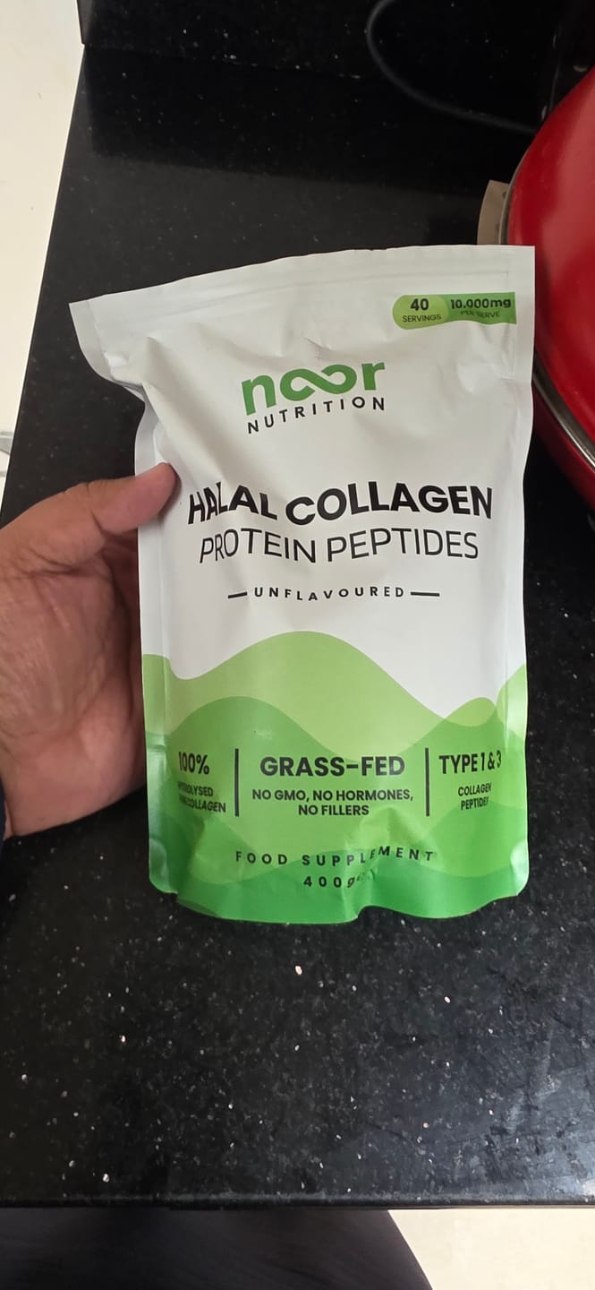 Customer photo review of Halal Collagen Powder
