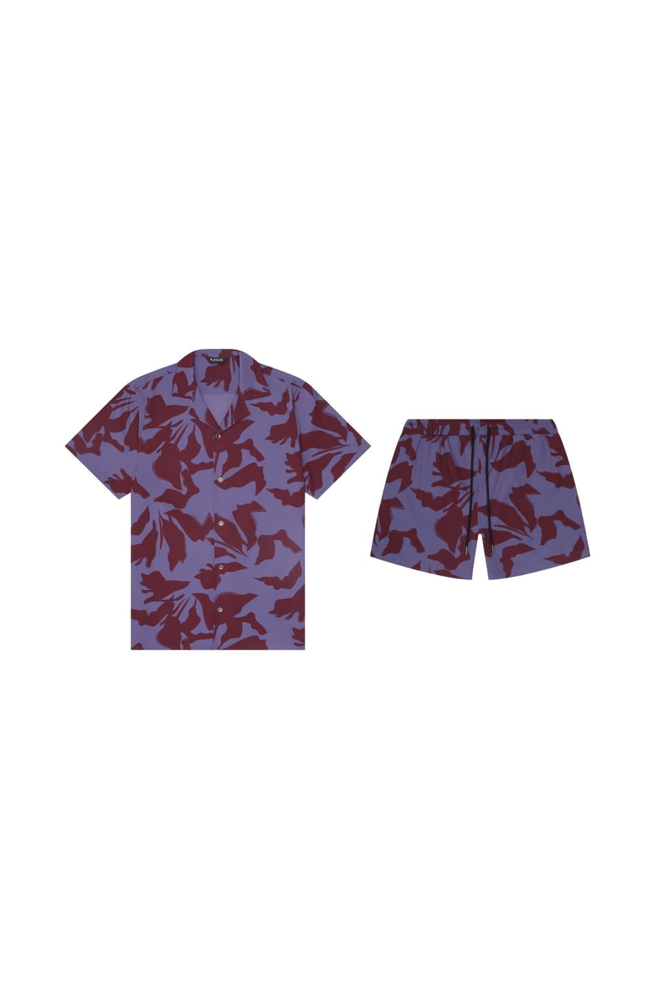 Customer photo review of Saint Tropez Cabana Set – Burgundy Lilac
