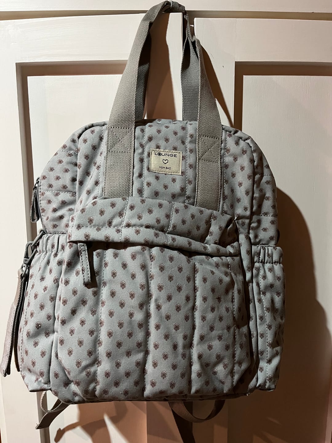Customer photo review of Mochila Maternal Print