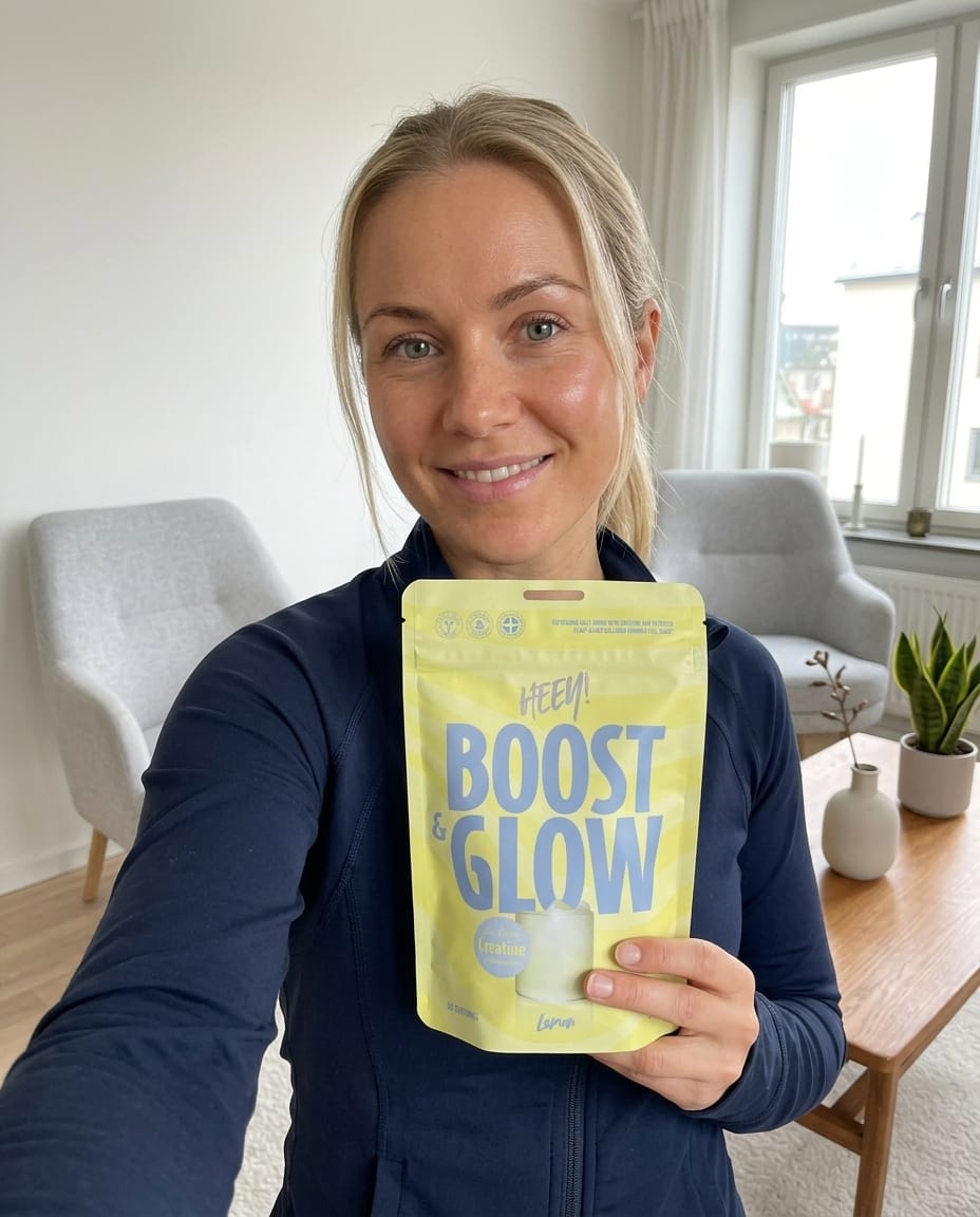 Customer photo review of Boost & Glow Creatine + Coll-egan®