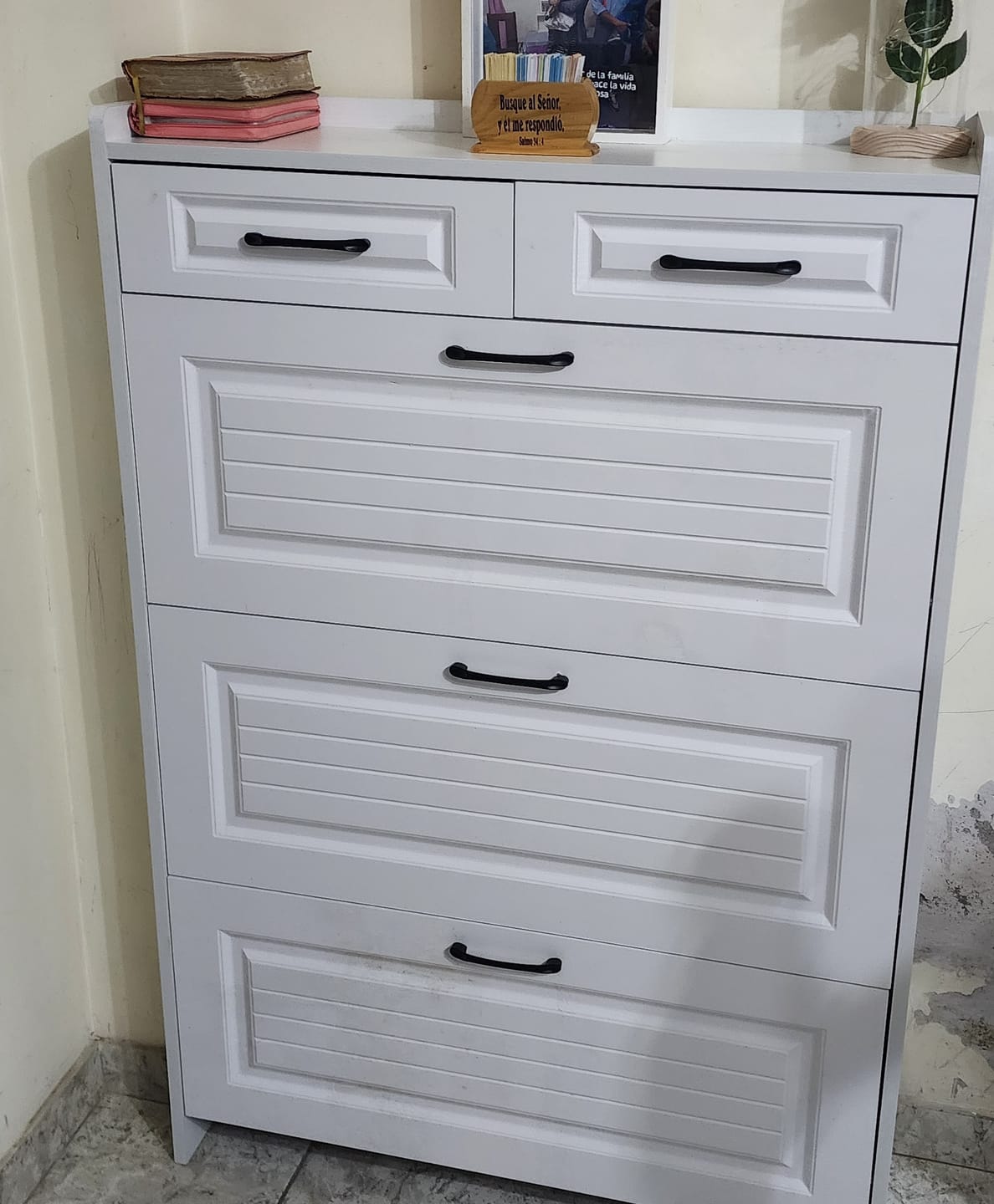 Customer photo review of Zapatera de Alta Calidad Organizador de Zapatos con Diseño Sofisticado