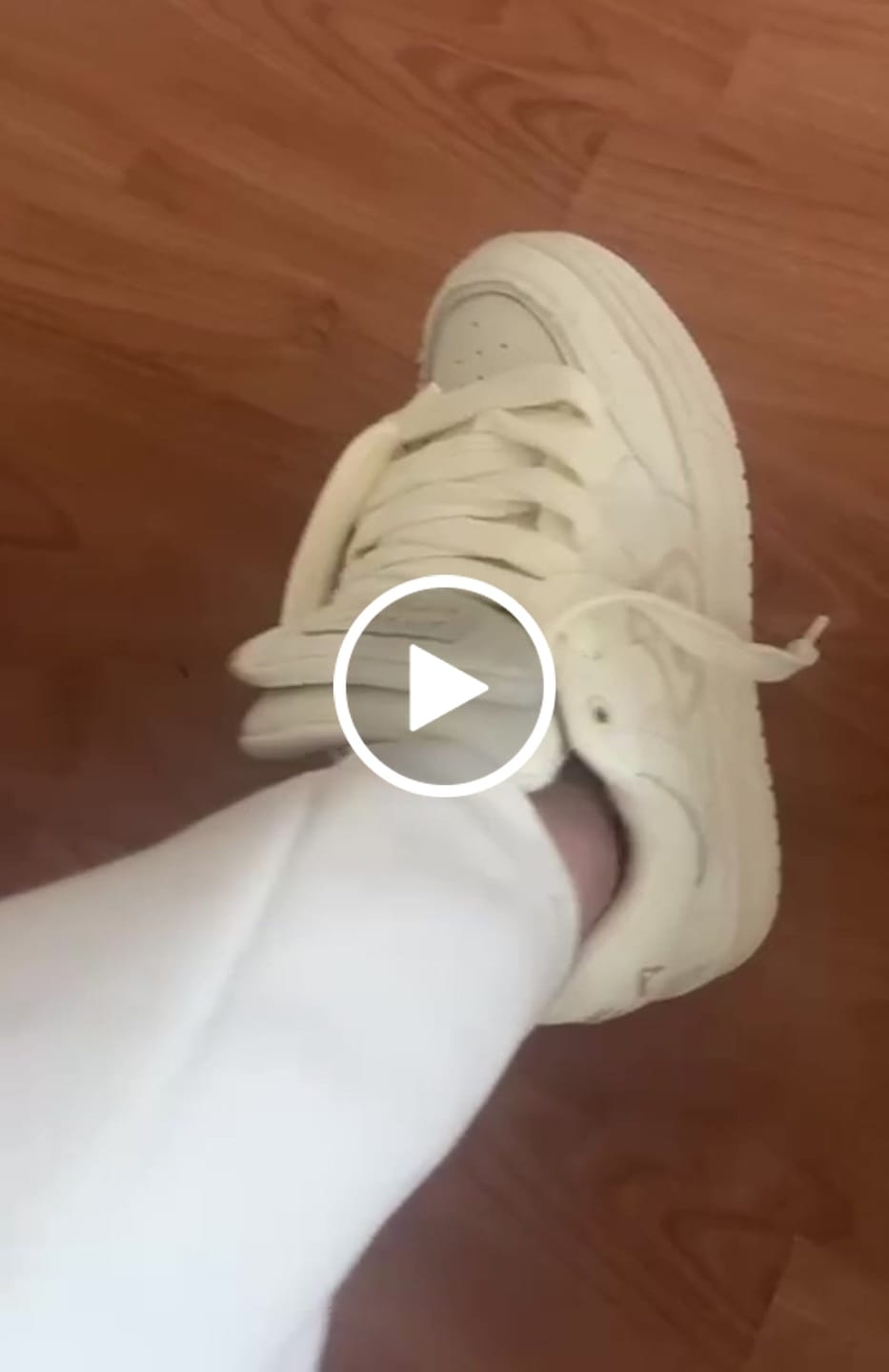 Customer video review of Double Tongue Sneakers
