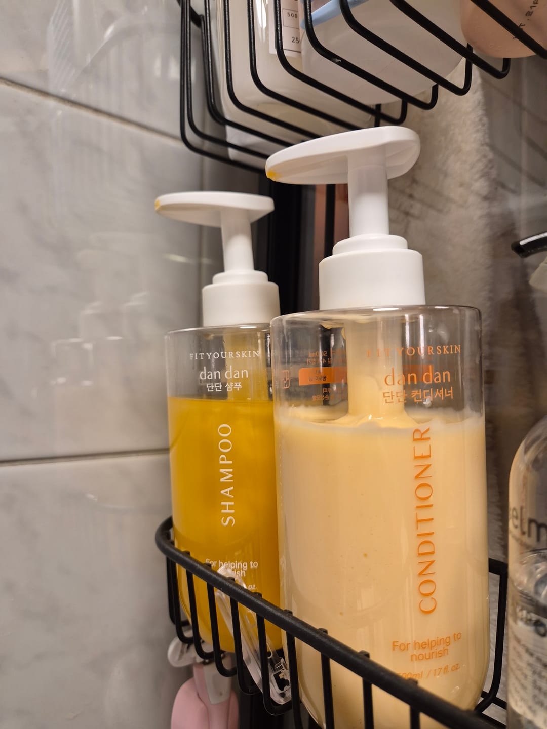 Customer photo review of Fit Your Skin Dan Dan Balsam 500ml - for skadet hår